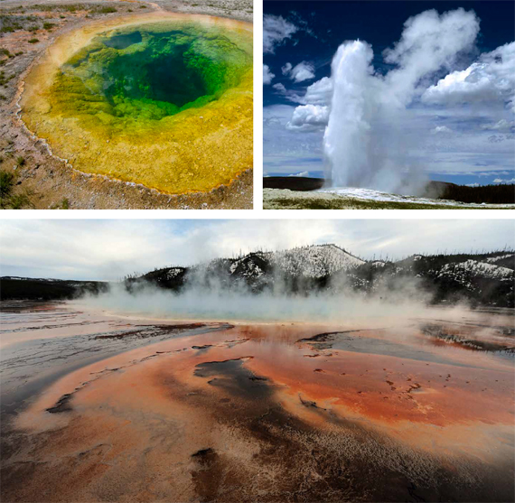 BBVA, OpenMind. Technological Wild Cards: Existential Risk and a Changing Humanity. HÉIGEARTAIGH. Yellowstone National Park (Wyoming, USA) is home to one of the planet’s hot spots, where a massive volcanic explosion could someday occur.