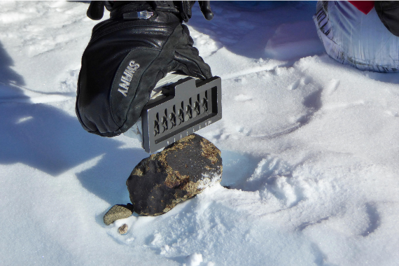 BBVA-OpenMind-Yanes-El calentamiento global amenaza los fosiles del espacio_2 En la Antártida se han hallado unos 50.000 meteoritos, casi el 63% del total. Crédito: NASA Image Collection / Alamy Stock Photo.