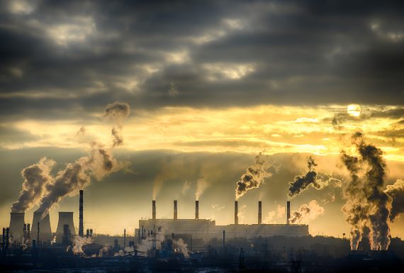 The origin of climate change lies in the greenhouse gas emissions that human beings produce